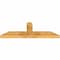 Ekena Millwork Portland Rough Sawn Timber Gable Bracket, Western Red Cedar, 60"W x 20"H x 4"D x 6"F, 8/12 Pitch GBW060X20X0406POR00RWR - alternate 4